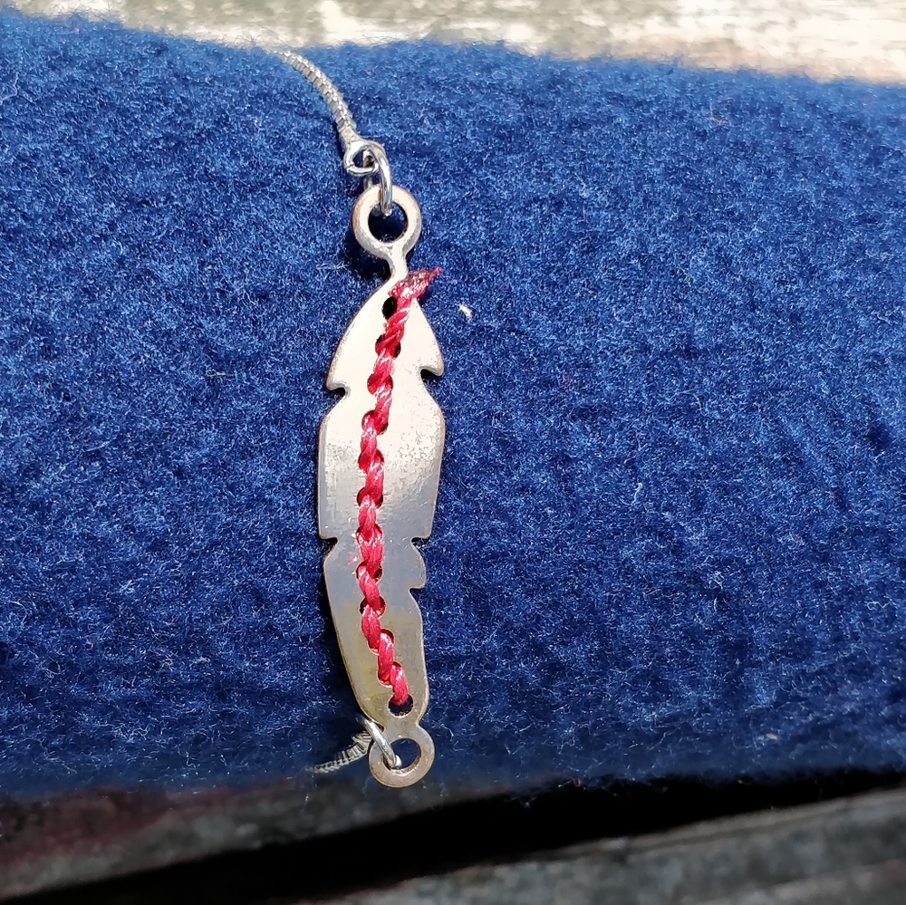 Adjustable Feather Bracelet